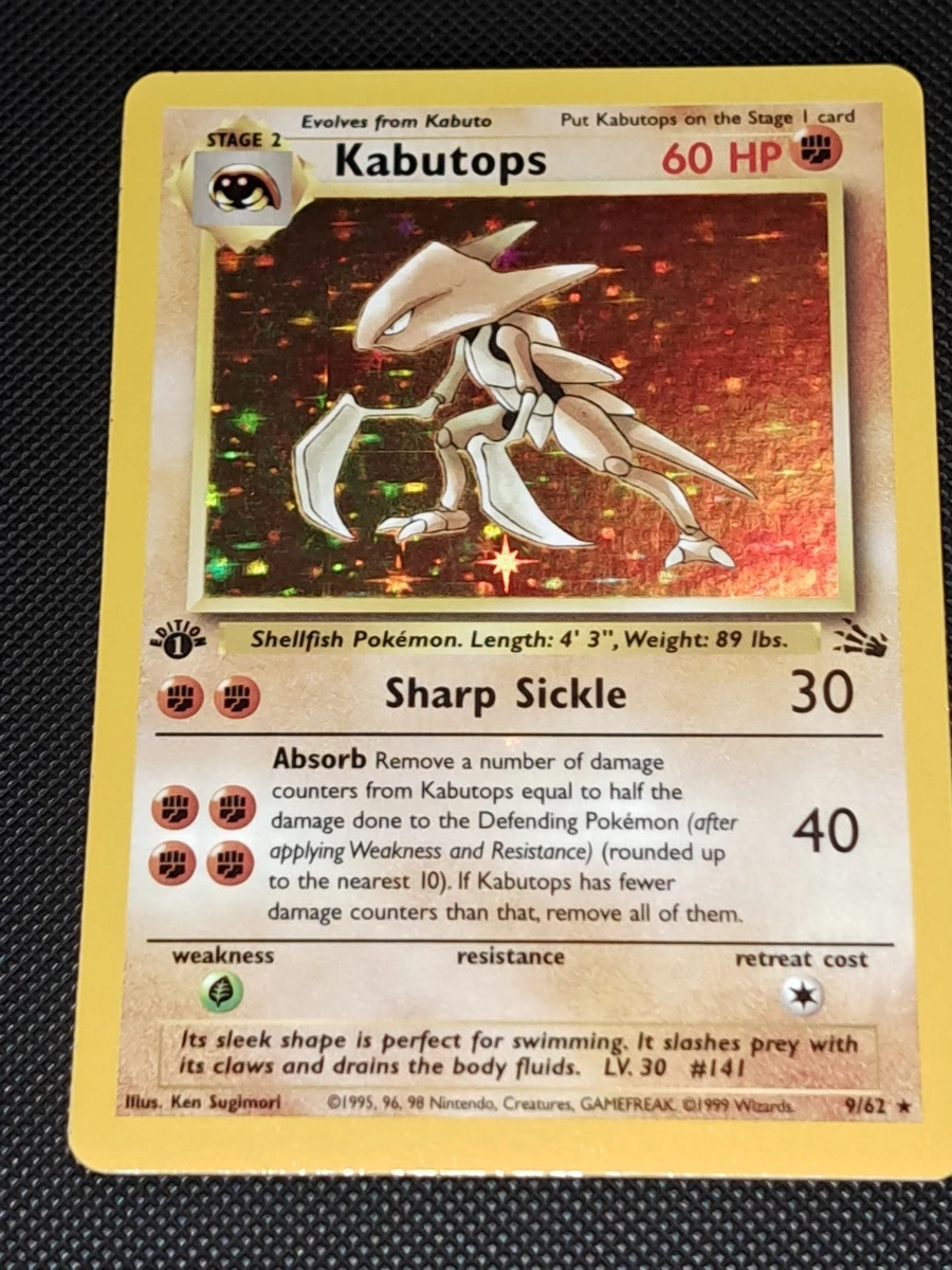 Kabutops Pokémon TCG Cards for sale | eBay