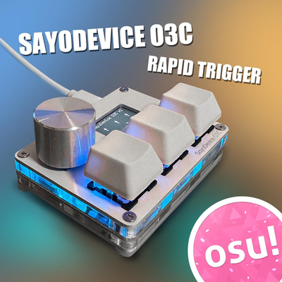 Sayodevice OSU O3C Rapid Trigger Hall Switches Magnetic Linear