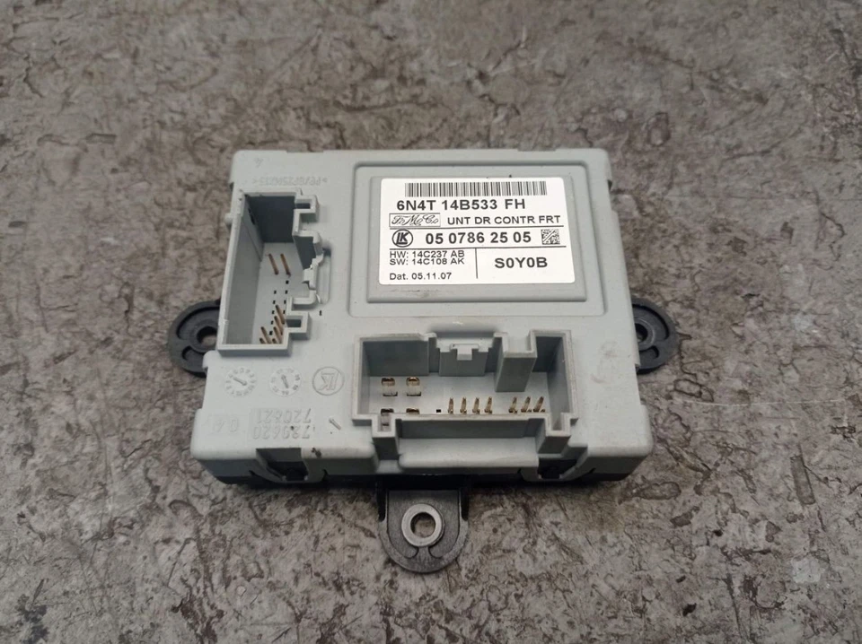 Centralina Porta Anteriore Destra Per FORD FOCUS II CABRIOLET 1.6 6N4T-14B533-FH - Immagine 3 di 4