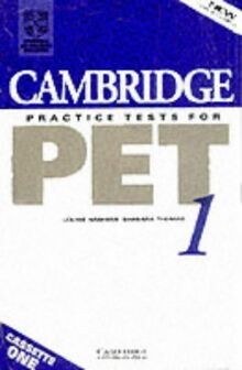 Cambridge Practice Tests for PET 1 Audio Cassette Set (2... | Buch | Zustand gut