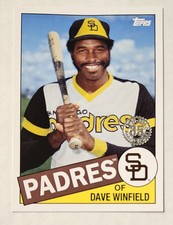 DAVE WINFIELD 2020 Topps Update - 1985 Topps Baseball #85TB-38 Padres HOF