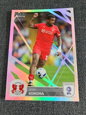 Panini EFL 2025/26 Sticker - Josh Koroma #570 - Leyton Orient