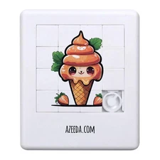 'Kawaii Style Ice Cream Cone  ' Sliding Puzzle (PZ00028588)
