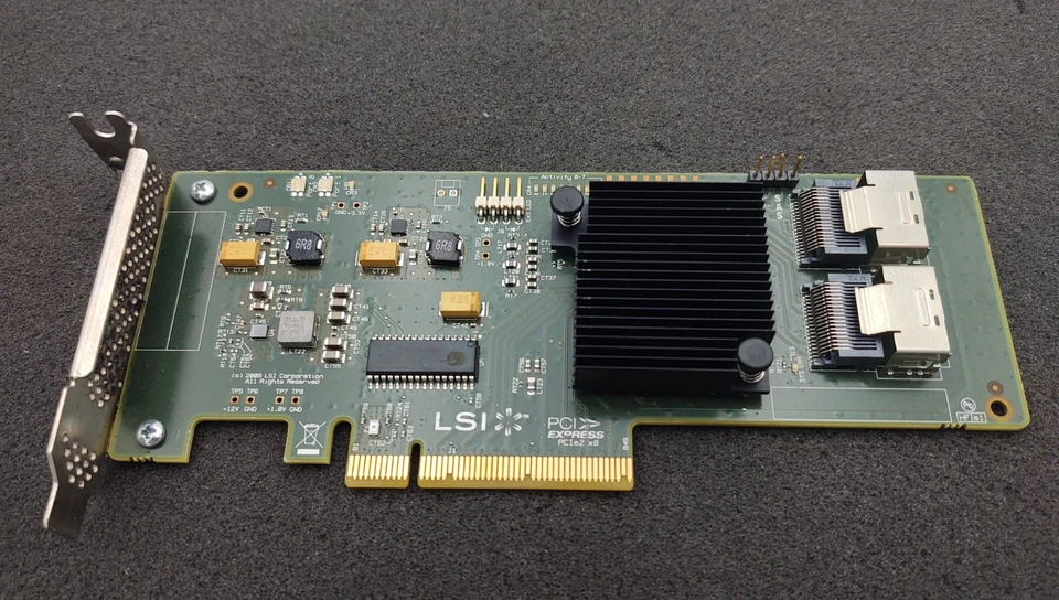 LSI Logic H3-25250-02H Raid Controller Card SAS9211-8i / FAST SHIPPING - Image 2 of 4