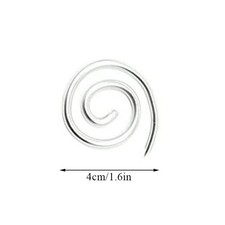 2/1X Spiral Cable Knitting Needle Shawl Pin Bent Tapestry Needle for YarnSewing  