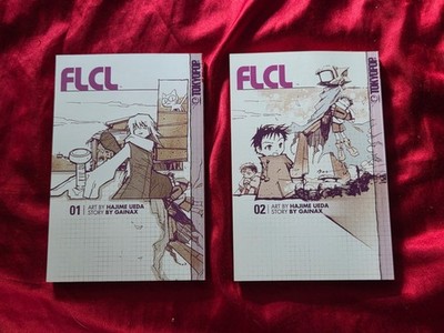 FLCL Volumes 1 & 2 Manga, Tokyopop, English