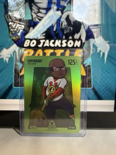 Superbaby Rafael Devers Bo Jackson Battle Arena Green Glow First 1st Edition