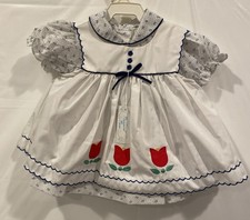 Permanent Press Baby Dress White Size 12 Months