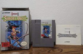 Castlevania II Simon's Quest NES Nintendo - CIB Complete with Box & Manual