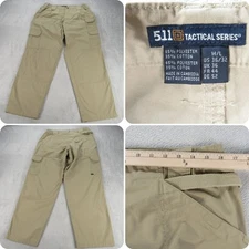 5.11 Tactical Series Pants Mens 32x29 Khaki Action Waistband Taclite Pro Ripstop