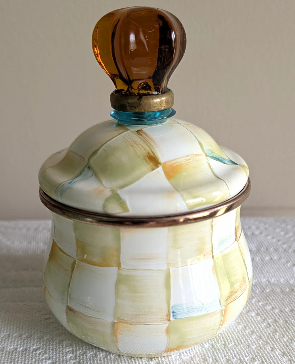 25+ MacKenzie-Childs Enamel Kitchen Canisters & Jars for sale
