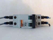 NEW MERLIN GERIN 24442 C60N 1A TYPE C CIRCUIT BREAKER 2 POLE 1 AMP 480VAC