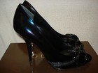 100% AUTHENTIC NEW WOMEN GUCCI VERNICE FLOYD BIT ZIPPER HEELS/PUMPS EU 39/US 9 — photo 3