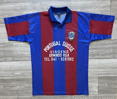 G.D. Chaves No13 Vintage Football Jersey Soccer Shirt Size Mens XL