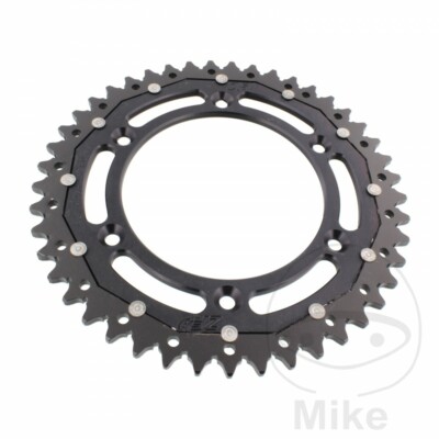 DUAL CROWN 45 TEETH STEP 520 BLACK ZF HUSABERG 400 FE 2000-2000