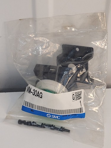 NEW SMC VM-30AG GREEN MUSHROOM PUSH-BUTTON FACTORY SEALED NEW Qty 1 i10 - Picture 3 of 3