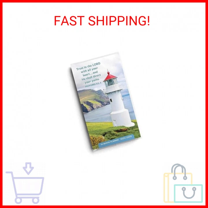 2025 Vertical Lighthouse Calendar bell tabitha