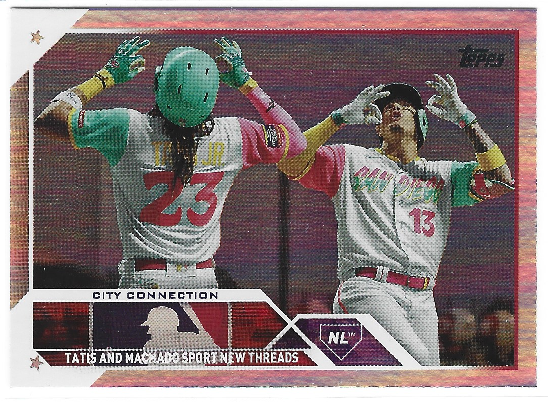 2023 Topps Update Series Veteran Combos Featuring Fernando Tatís Jr. and Manny Machado