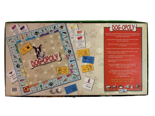 DOG-OPOLY A Tail-Wagging Property Trading Game Complete Excellent - Picture 2 of 3