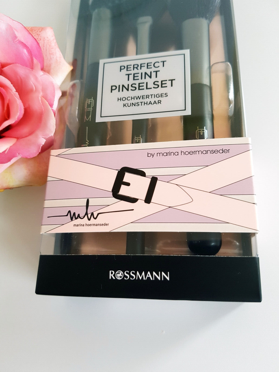 Well People Bio Teint Pinsel Set – 4 Vegane Make-up Pinsel Für Foundation, Concealer & Puder