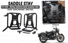 Saddle Stay Pair Fit "For Royal Enfield New Classic 350 Matt Black"