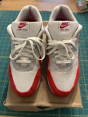 Nike Air Max 1 QS Size 12 Sport Red 378830-161 2009 Quickstrike | eBay