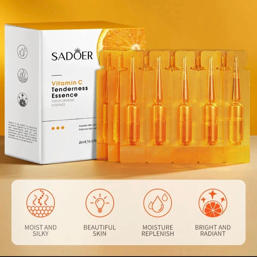 SADOER Vitamin C Skin Care 1box/20pcs Vitamin C Essence - Image 4 of 4
