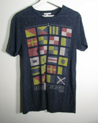 KOTON La langue de la mer 1988 Nautical T shirt slim fit size Medium