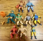 Lot Of 9 Vintage He-Man Figures Mattel Masters Of The UNIVERSE. MOTU