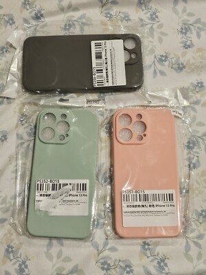 iPhone 13 Pro Case - Shockproof Silicone Back Cover For Apple