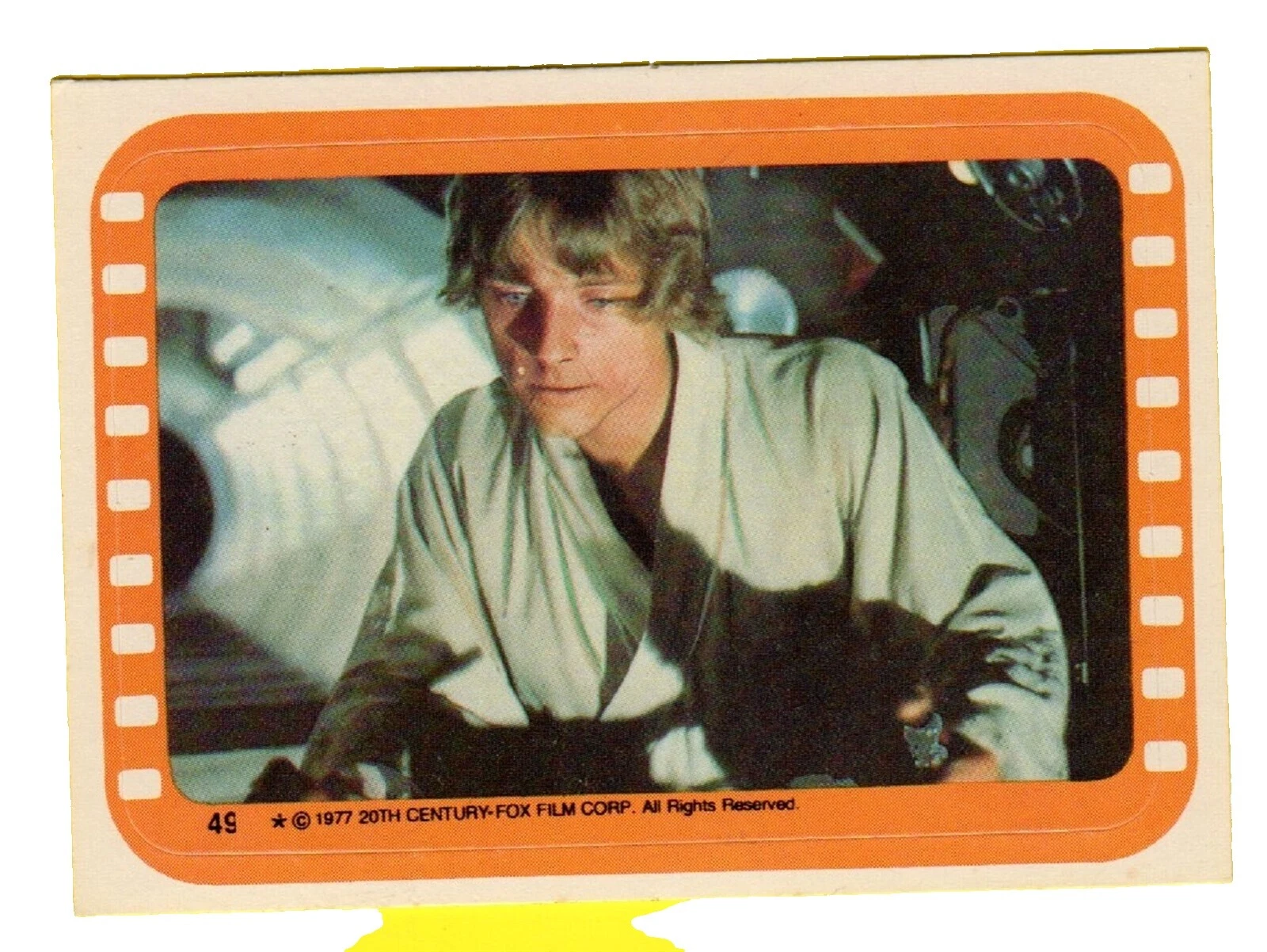 Luke Skywalker Topps Star Wars Action Collectable Trading Cards