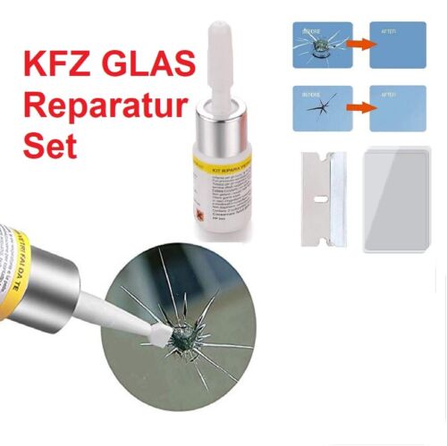 Auto KFZ Windschutzscheiben Glas Reparatur Set Steinschlag Frontscheibe DE - Bild 1 von 5