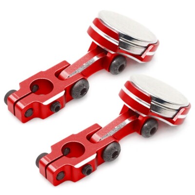 NEW Yeah Racing Alum CNC Magnetic Body Mounting System (2) Red FREE US SHIP