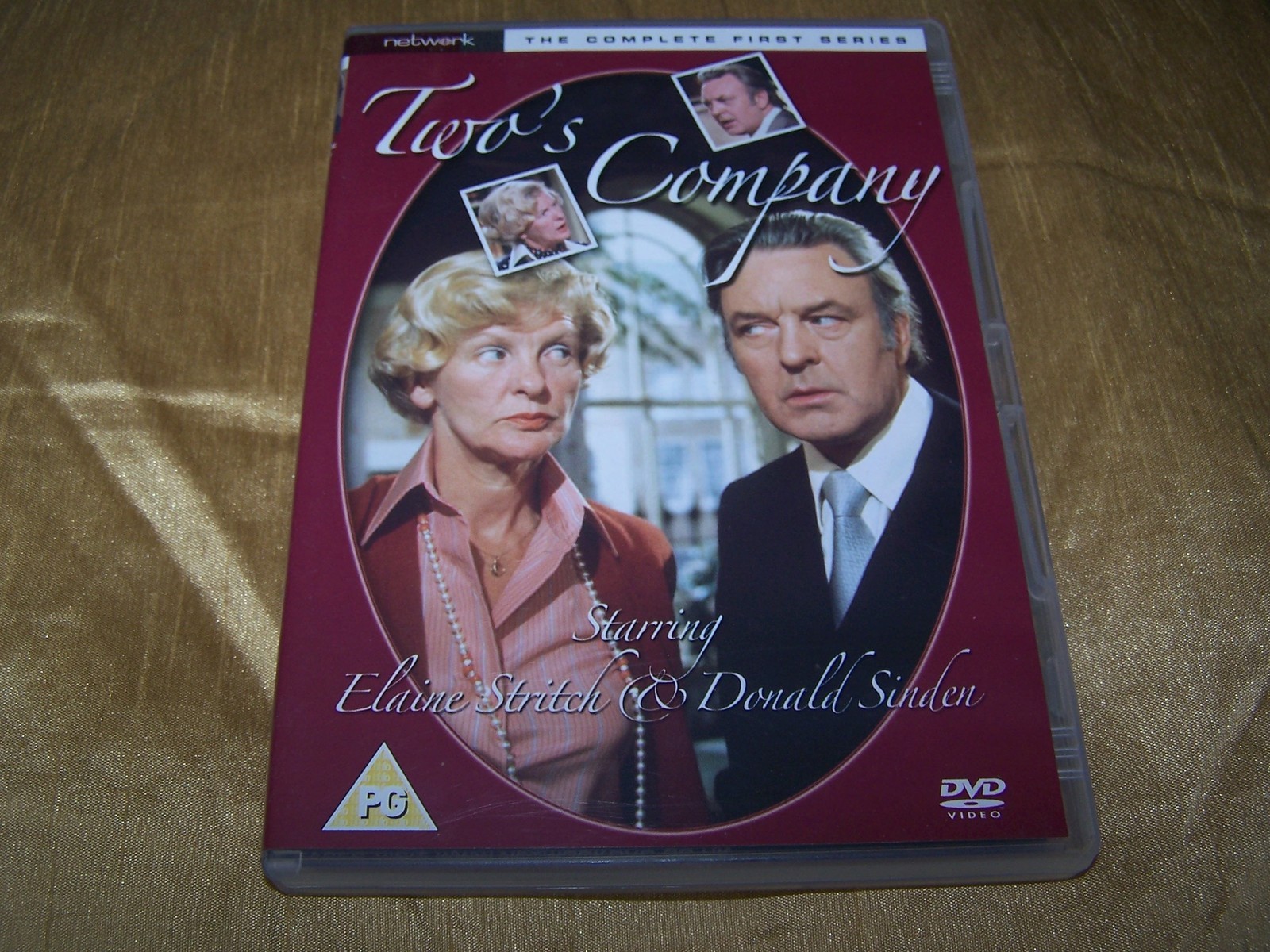 TWO'S COMPANY COMPLETE FIRST SERIES 1 DONALD SINDEN ELAINE STRITCH ITV DVD PAL