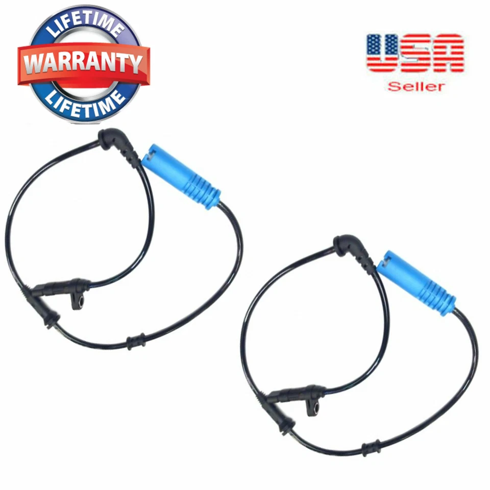 Sensor de velocidad de rueda ABS delantero trasero izquierdo derecho 4 piezas para MINI Cooper R50 R52 R53 Foto 3 de 4