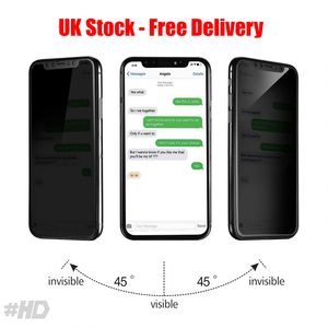 Anti Spy Matt Privacy Hartglas Displayschutz Fur Apple Iphone Xs Max Ebay