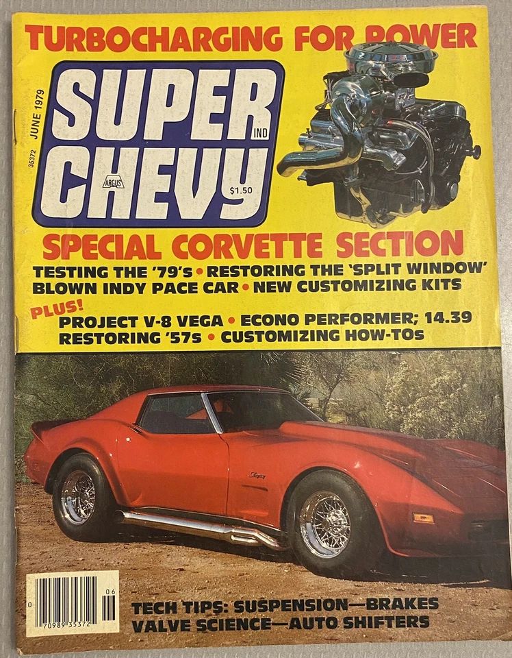 SUPER CHEVY June 1979 April 1980 Lot 3 Magazines Vintage Chevrolet Turbocharged Foto 3 de 4
