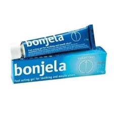 3 boxes Bonjela Gel 15g  for Teething & Mouth Ulcers | Sugar Free | Fast Relief