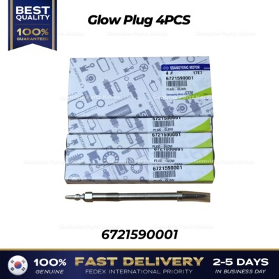 Glühkerzen 4er-Set Für SSANGYONG - Passend Für Rexton, Korando & Mehr