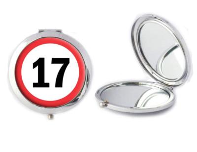 17 Road Sign Ladies Compact Mirror Ideal 17th Birthday Gift T146 | eBay UK
