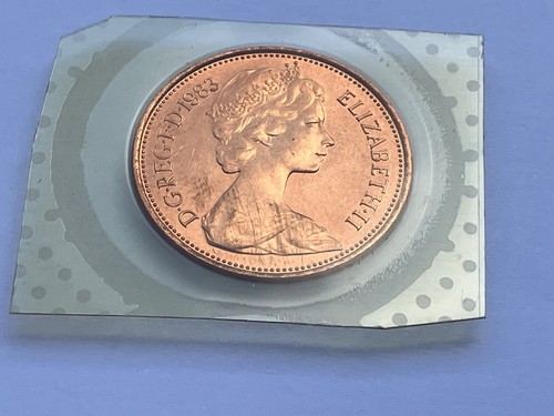 1983 Due 2 Pence Moneta Fior di Conio di Bu - Foto 4 di 5