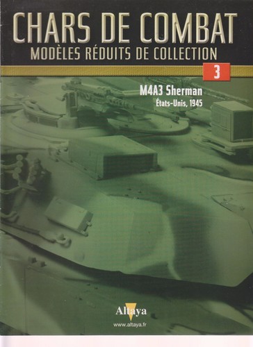 CHARS DE COMBAT N°3 M4A3 SHERMAN
