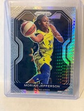 Moriah Jefferson 2021 Panini Prizm WNBA Prizms Hyper Dallas Wings #9