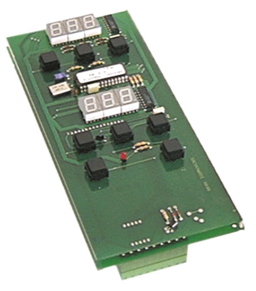 Lainox Tastaturplatine für Kombidämpfer FV03, FV06 mit Anzeige Länge 217mm