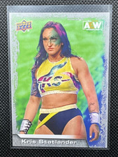 Kris Statlander #35 AEW Upper Deck 2022 All Elite Wrestling Trading Card.
