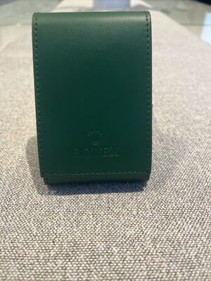 Authentic Rolex Watch Travel Case Pouch hard leather Service