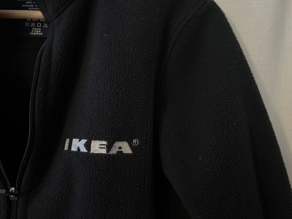 Chaqueta polar IKEA uniforme de empleado negro - talla mediana para mujer Devon & Jones Foto 4 de 4