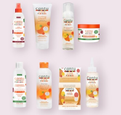 Cantu Care For Kids Conditioner/Creme/Entwirrer/Shampoo/Pudding/Sets UK-Verkäufer