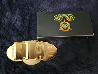 NIB Battletoads Gold Belt Buckle June 2017 Loot Crate Gaming