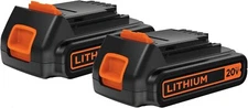 2Pack 20V For BLACK and DECKER 20V Lithium Battery 4.0Ah LBXR20 LBX20 LB20 LBS20